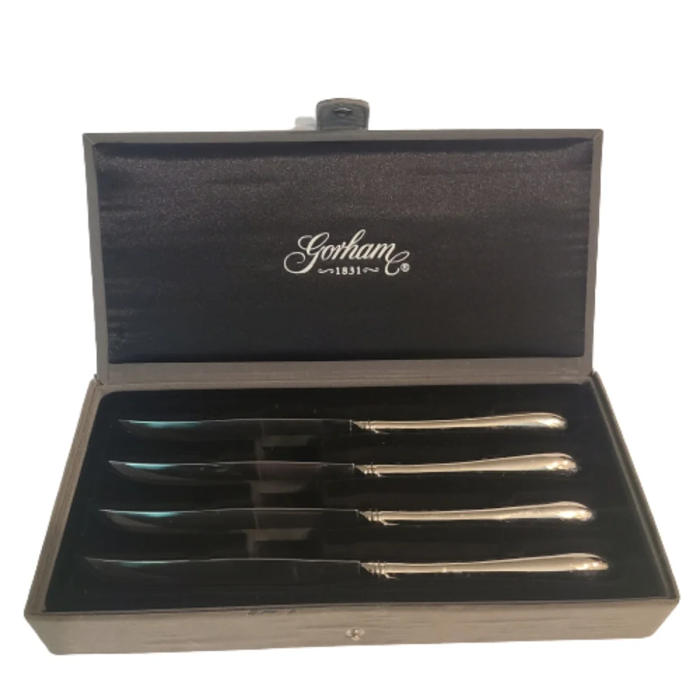 Gorham Studio Steak Knives Studio set of  4 Stainless Flatware